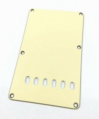 PG-0556-048 Vintage Cream 3-ply Back Plate for Fender Stratocaster/Strat 