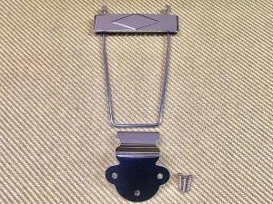 T120-12-C WD Music 12-String Guitar Trapeze Tailpiece Chrome