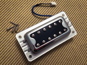 009-6642-000 Gretsch Pickup, Blacktop Filter’Tron, Bridge, w/ Hardware, Chrome 0096642000