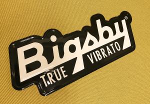 180-2846-100 Bigsby True Vibrato Tin Logo Sign 1802846100