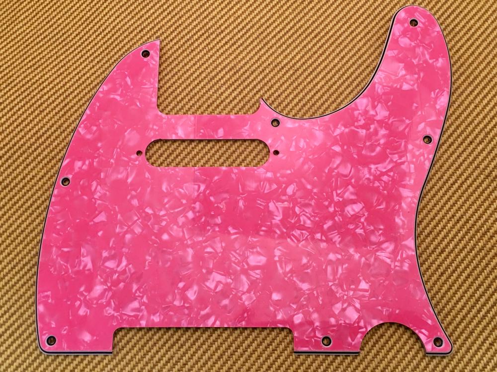 Pink Pearl Pickguard – PICKGUARDS – YOVZ