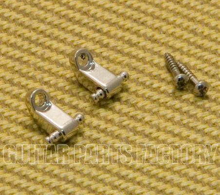 KAS11N (2) Kluson Nickel Replacement String Guide For Fender American Standard Strat & Tele