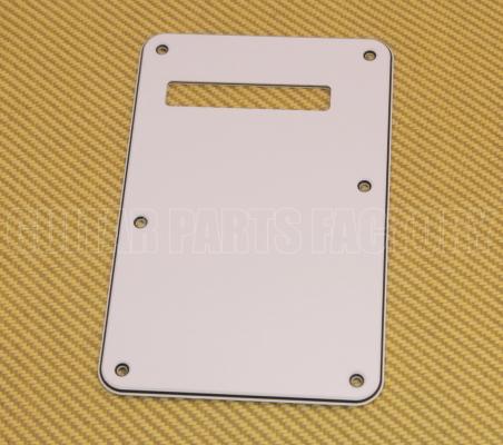 099-1321-000 Genuine Fender 3-ply White Standard Back Plate Stratocaster/Strat 0991321000