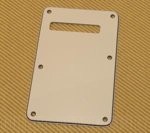 001-9649-000 Genuine Fender 3-Ply Parchment Strat Backplate 0019649000