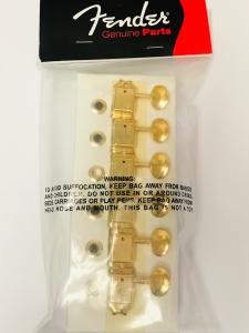 005-3276-049 Genuine Fender Gold Classic Tuners for Stratocaster/Telecaster 0053276049