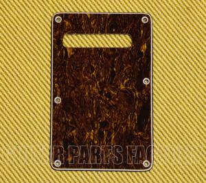 WD-STB-TORT Modern Cutout Tremolo Cover Tortoise Back Plate for Stratocaster