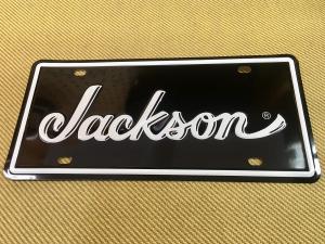 299-5758-100 Jackson Guitar Logo License Plate 2995758100