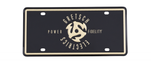 922-7635-101 Gretsch Guitar Power & Fidelity License Plate 9227635101