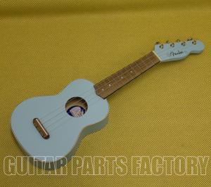 097-1610-504 Fender Venice Soprano Ukulele Daphne Blue 0971610504