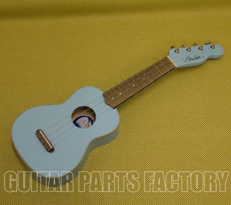 097-1610-504 Fender Venice Soprano Ukulele Daphne Blue 0971610504