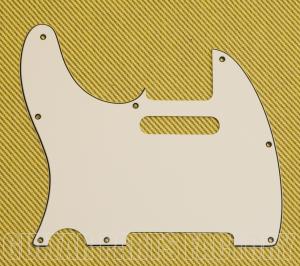 PG-0562-L50 Lefty 3-ply Parchment for Fender Tele 8-hole