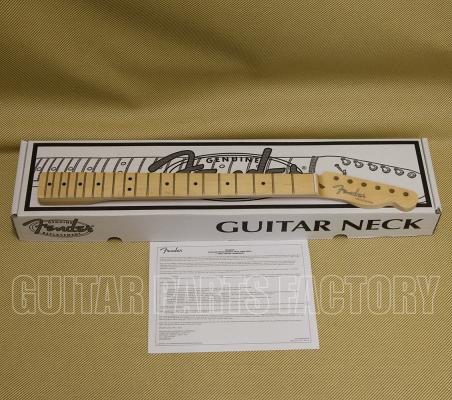 099-0802-921 Fender® 1951 Telecaster® Neck, Fat "U" Shape, Narrow Tall Frets, 9.5", Maple 0990802921