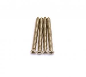 P90SCN (4) Nickel P90 Guitar Pickup Mounting Screws