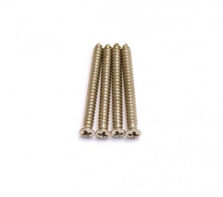 P90SCN (4) Nickel P90 Guitar Pickup Mounting Screws