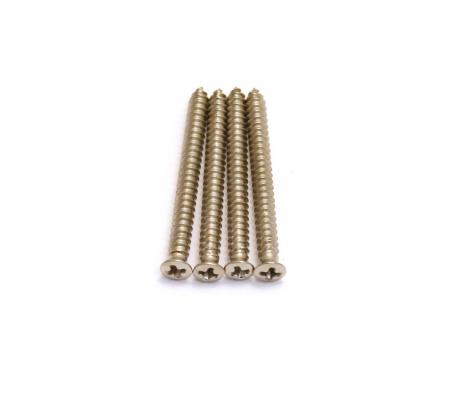 P90SCN (4) Nickel P90 Guitar Pickup Mounting Screws