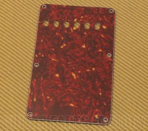 PG-0556-044 Red Tortoise Back Plate/Tremolo Cover for Fender Stratocaster/Strat