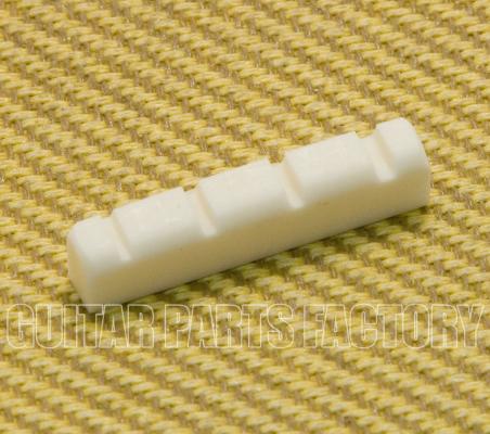 BN-NT-031-BONE White Bone 4-String Bass Nut 40X6