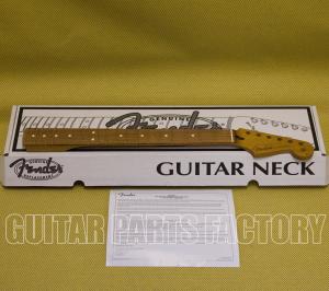 099-0403-920 Fender Roasted Maple Stratocaster Guitar Neck, 12" Radius, Pau Ferro Fingerboard, Flat Oval Shape 0990403920