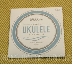 EJ87T D'Addario Titanium Tenor Uke Ukulele Strings