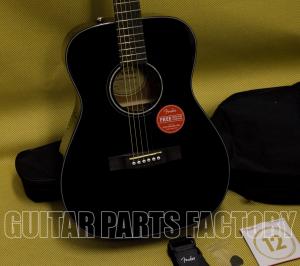 097-0150-406 Fender CC-60S Black Concert Acoustic Guitar Pack 0970150406