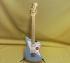037-0125-504 Squier Mini Daphne Blue HH Jazzmaster Electric Guitar with Maple Neck 0370125504