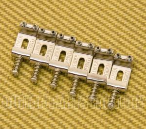 CLASSIC-KIT-N Genuine Fender Classic Series Mexico Stratocaster Bridge Saddles Nickel