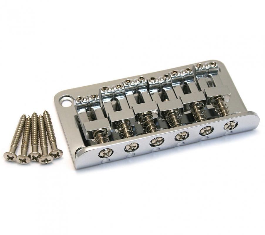 0062370000 Squier Hello Kitty Top Load Hardtail Chrome Guitar Bridge