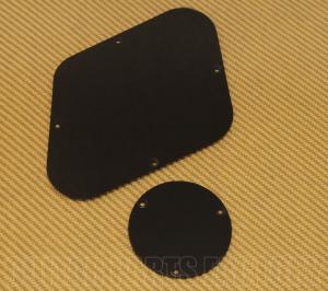 PG-0814-023 Black Back/Switch Plate Backplate Set fits USA Gibson Les Paul