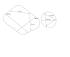 PG-0814-023 Black Back/Switch Plate Backplate Set fits USA Gibson Les Paul