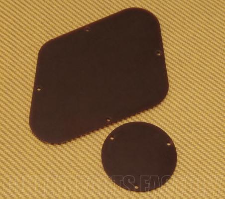 PG-0814-036 Brown Back Switch Plate Backplate Set for USA Gibson Les Paul