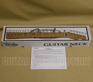 099-0602-920 Fender Roasted Maple Telecaster Neck, 21 Narrow Tall Frets, 9.5" Radius, "C" Shape 0990602920