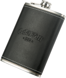 922-4375-001 Gretsch Guitar 1883 Logo Flask Stainless Steel 9224375001