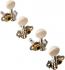 9NW Grover Sta-Tite Geared Ukulele Tuning Pegs White Pegs