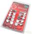 210C Genuine Grover Pedal Steel Guitar Tuners Chrome Set of 10