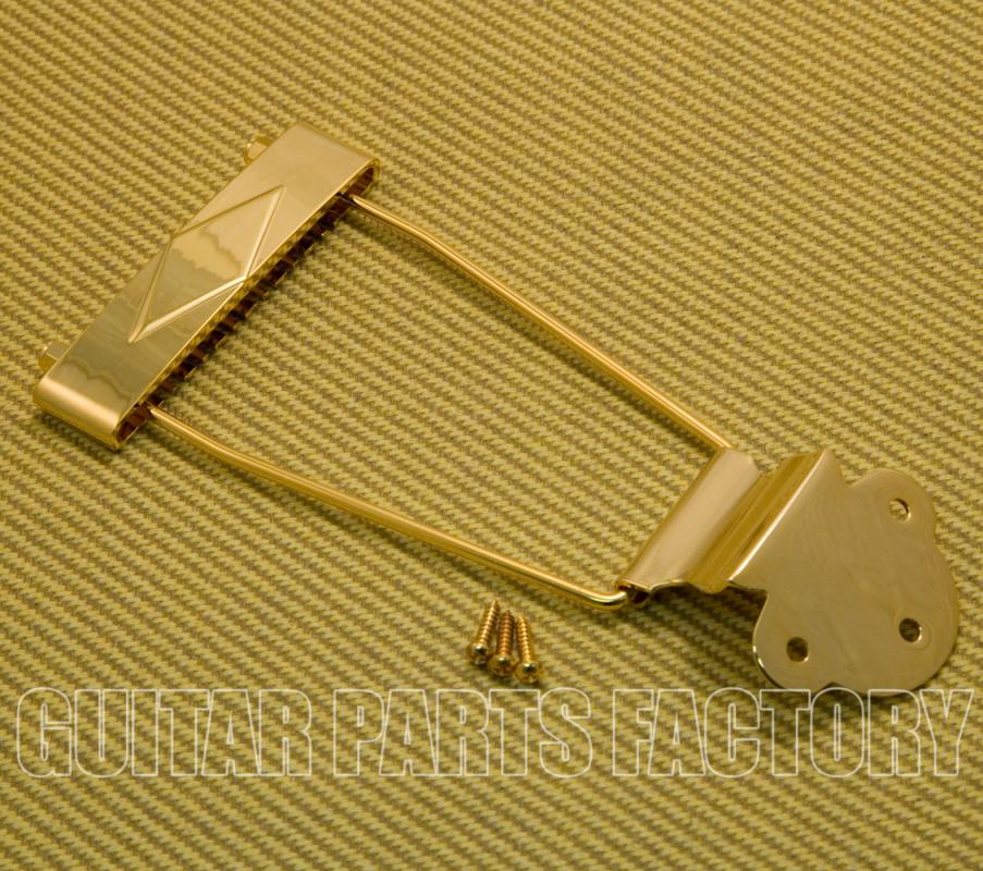 T12012G WD Music 12String Guitar Trapeze Tailpiece Gold
