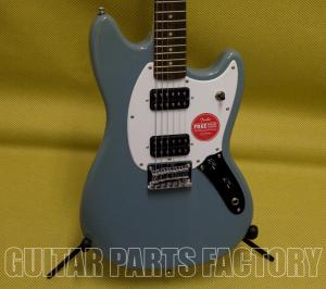 037-1220-548 Squier By Fender Bullet® Mustang® HH Electric Guitar, Laurel Fingerboard, Sonic Grey 0371220548