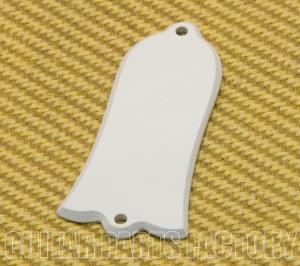 PG-9485-W 1-Ply White Bell Truss Rod Cover fit Gibson Guitar Vintage Shape