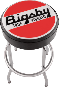 180-2224-030 Bigsby Round Logo 30" Barstool Swivel Stool