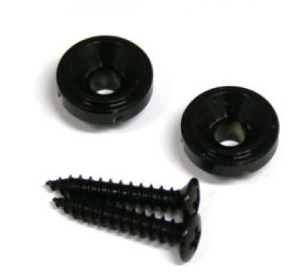 AP-0730-003 Black Round Vintage String Guide Kit for Tele/Telecaster Guitar