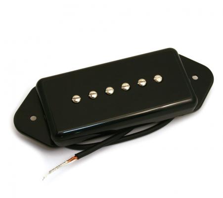 PU-P90BLACK P90 Black Dog Ear Dogear Style Guitar Pickup