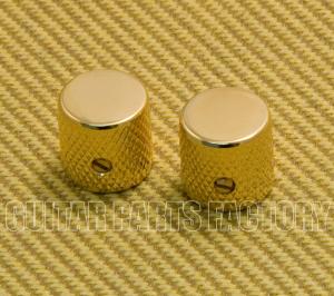 MK-003-G Gold Barrel Knobs w/Set Screw Flat Top