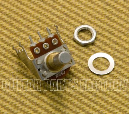 003-7599-000 Genuine Fender Amp 250K Audio Taper Snap-in Potentiometer 0037599000