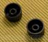 WDKN1BLK Harmony Style Black Cupcake Knob Set Guitar/Bass Tone/Volume