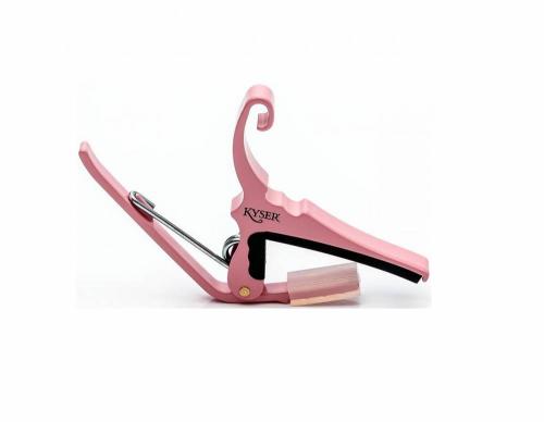 KG6KA Kyser 6-String Guitar Electric Pink Quick-Change Capo