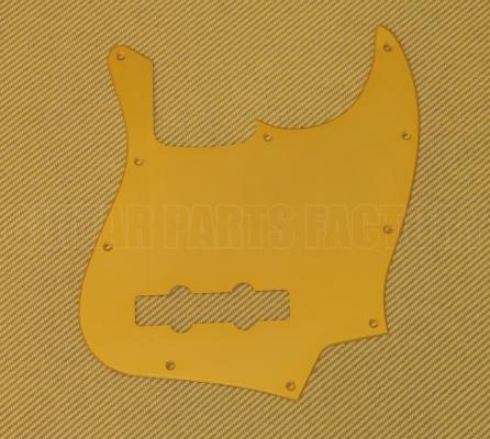 PG-0755-060 Gold Anodized Pickguard for Fender Jazz Bass