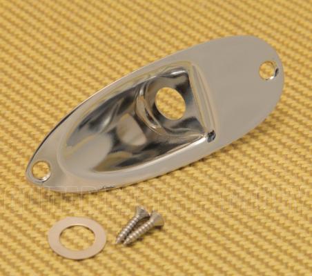 099-1940-100 Fender Chrome Strat Jack Ferrule Plate 0991940100