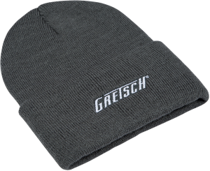 099-4782-006 Genuine Gretsch Embroidered Logo Beanie Gray 0994782006