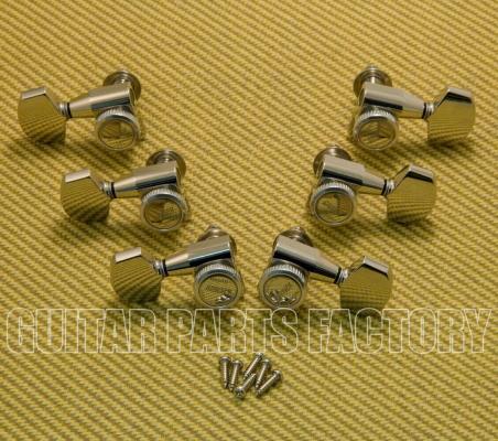 771-0953-000 Gotoh Locking Tuners AB01 Button Gretsch Logo Nickel Machine Heads