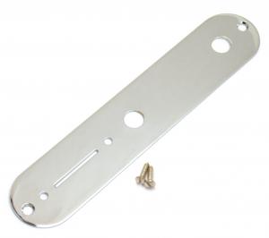 099-2058-000 Fender Guitar Telecaster Control Plate 2-Hole Chrome 0992058000