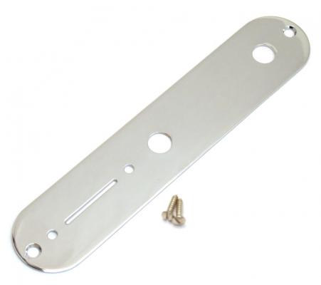 099-2058-000 Fender Guitar Telecaster Control Plate 2-Hole Chrome 0992058000